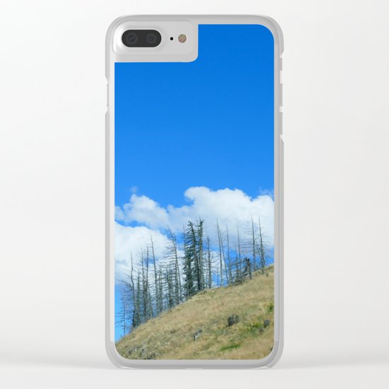 At The End Of The World Clear iPhone Case