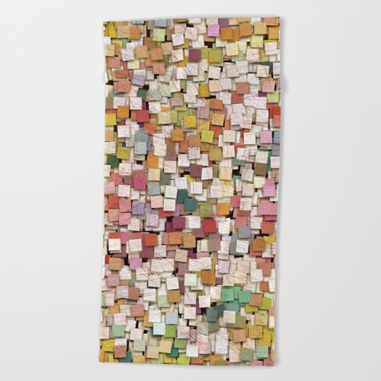 Aztec Vintage Pattern 10 Beach Towel