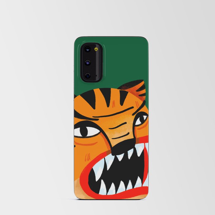 Tiger Illustration Android Card Case
