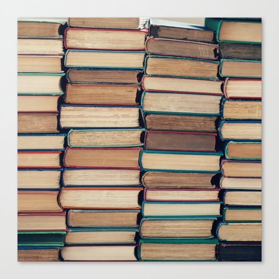 Bookworm Canvas Print