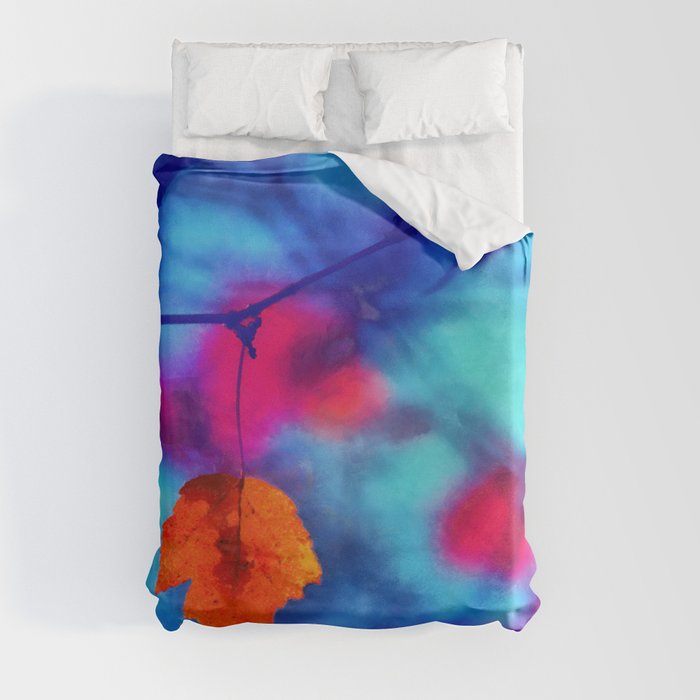 But I miss you most of all my darling, when autumn leaves start to fall... Duvet Cover