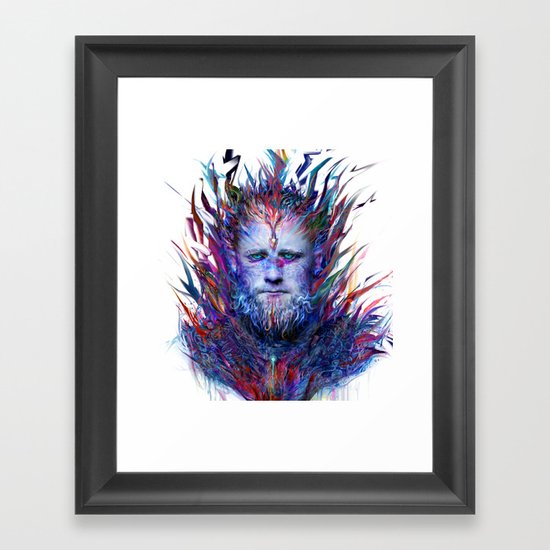 I love winter Framed Art Print