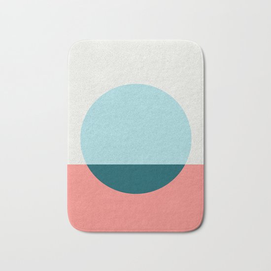 Abstract and minimalist pattern I Bath Mat