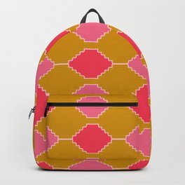60s 70s Retro Ethnic Pattern Backpack