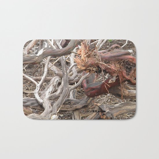 TEXTURES - Manzanita in Drought Conditions #3 Bath Mat