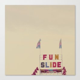 Fun Slide Canvas Print