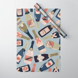 French Champagne Collection – Navy & Coral Wrapping Paper