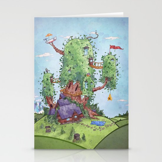 Ode to Finn and Jake Stationery Cards