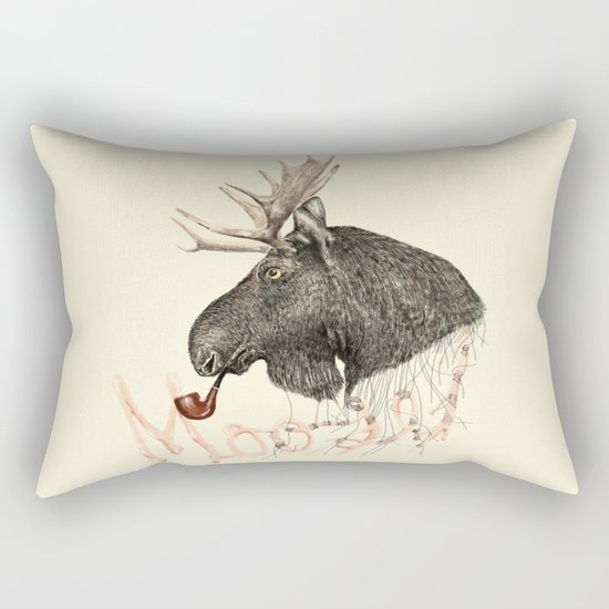 moose Rectangular Pillow