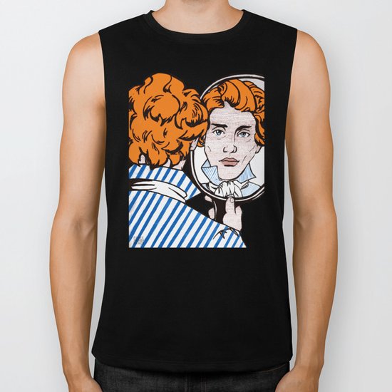 Søren Kierkegaard Biker Tank
