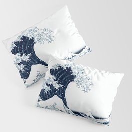 The Great Wave - Halftone Pillow Sham