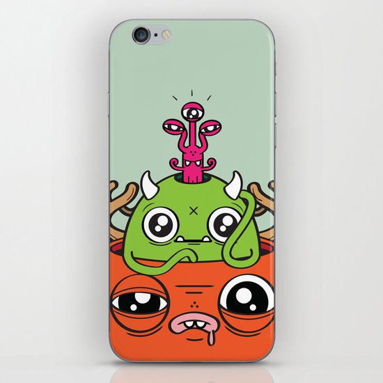 Monster Mind iPhone & iPod Skin