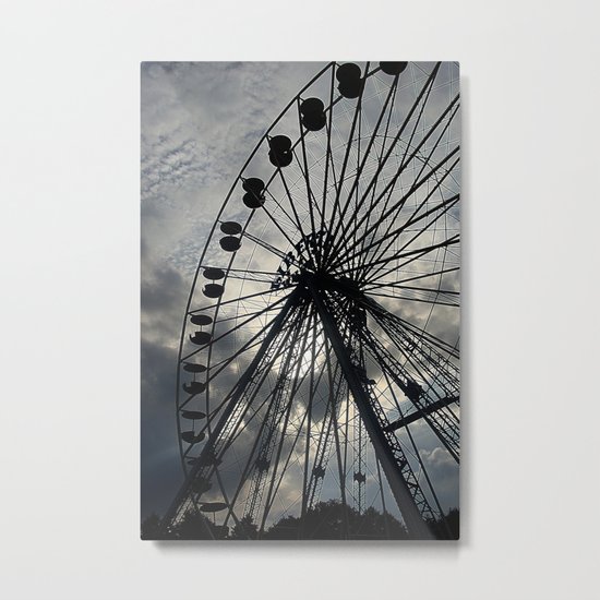Riesenrad Metal Print
