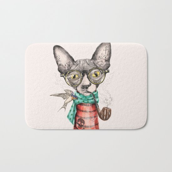 Mr.Peterbald Bath Mat