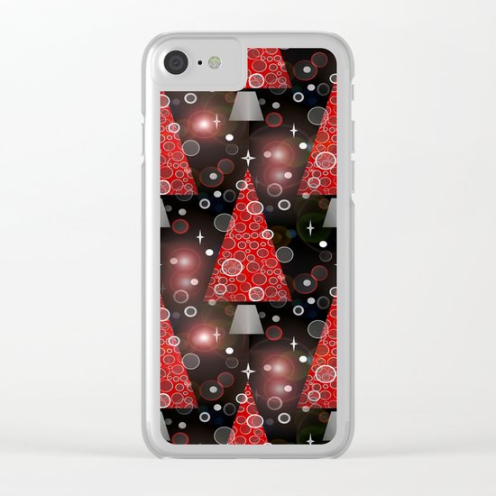 Christmas Time Clear iPhone Case