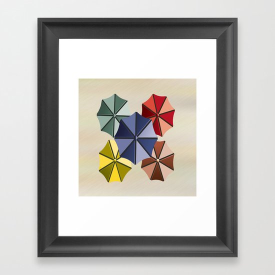 Spring Weather Framed Art Print