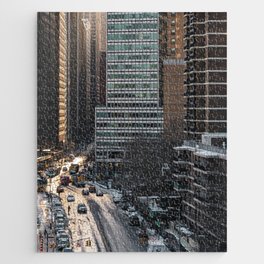 Manhattan Views | New York City Skyscrapers | Travel Photography Jigsaw Puzzle