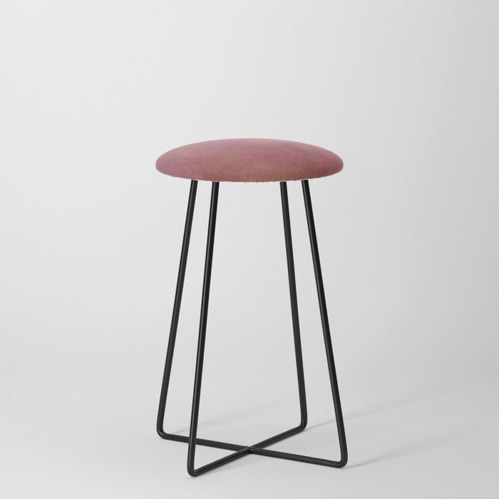 Burgundy red stone Counter Stool