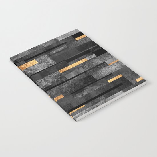 Urban Black & Gold Notebook
