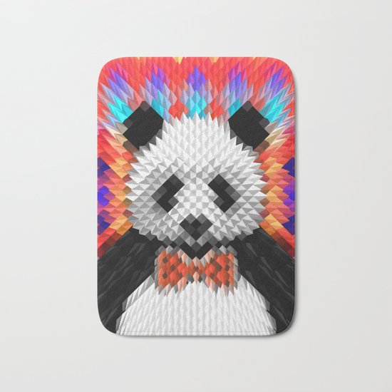Geo Panda Bath Mat