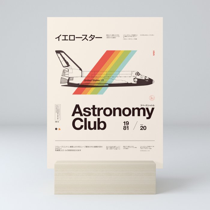 Astronomy Club Mini Art Print