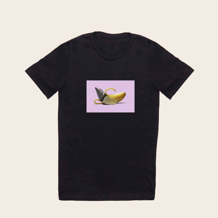 Banana store shark shirt