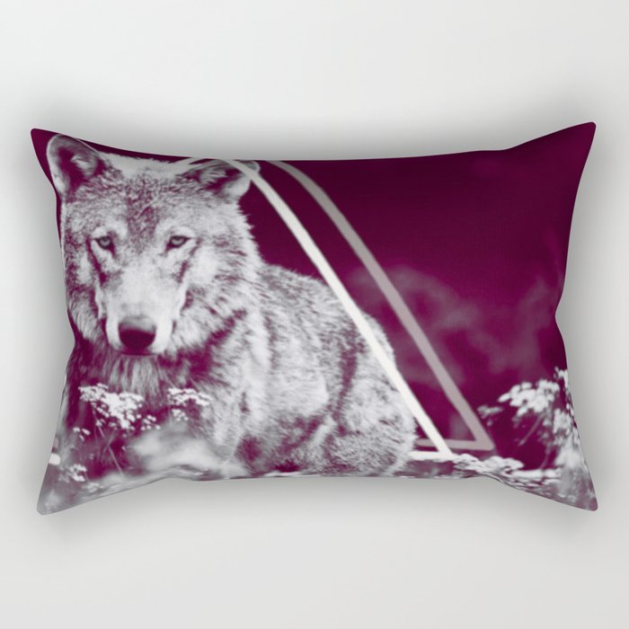 WOLF I Rectangular Pillow