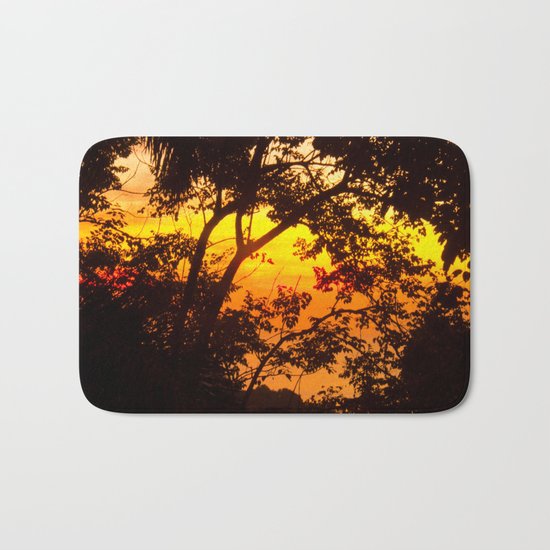 tropical Bath Mat