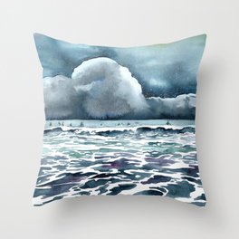 Storm Throw Pillow