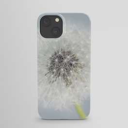 Dandelion on Blue iPhone Case
