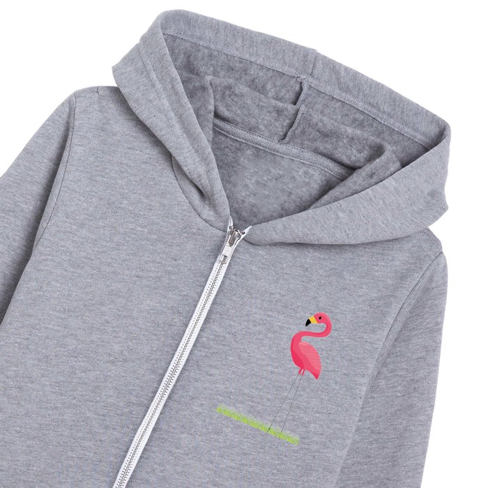 Pink hot sale flamingo hoodie