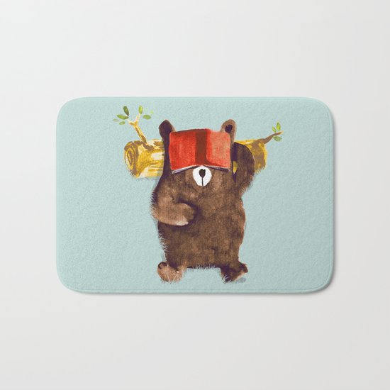 No Care Bear - My Sleepy Pet Bath Mat