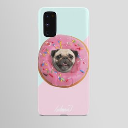 Pug Strawberry Donut Android Case
