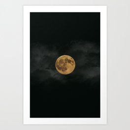 Full Moon Art Print