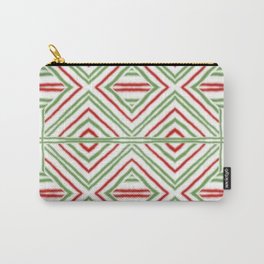 New Red & Green Holiday Pattern  Carry-All Pouch