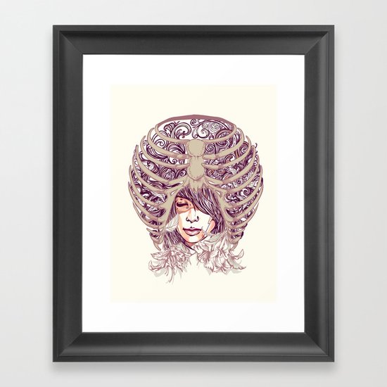 Your Bone Framed Art Print