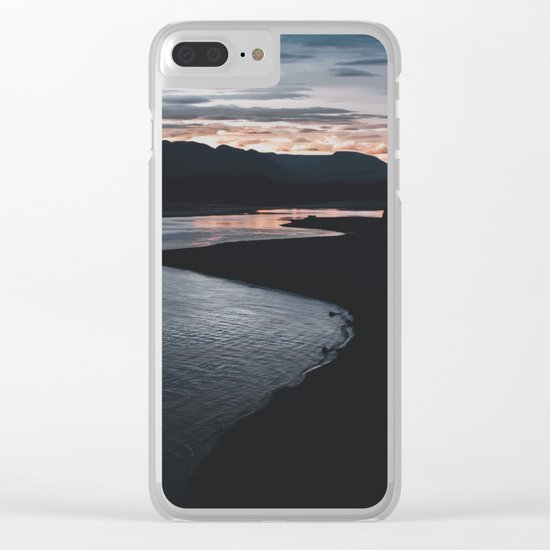 Sunrise in Iceland Clear iPhone Case
