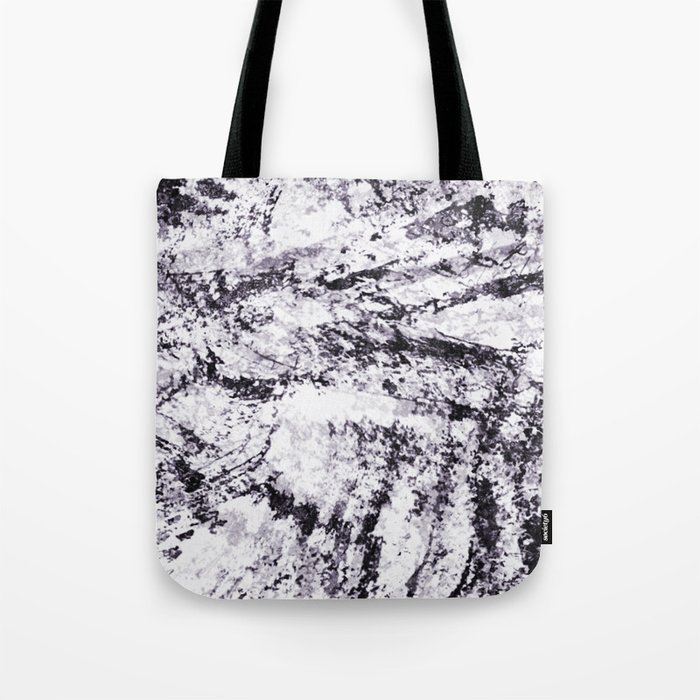 black and white abstract Tote Bag