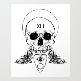 Bring Out Your Dead - XIII Death Tarot Card Art Print