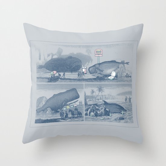 Hungry Throw Pillow