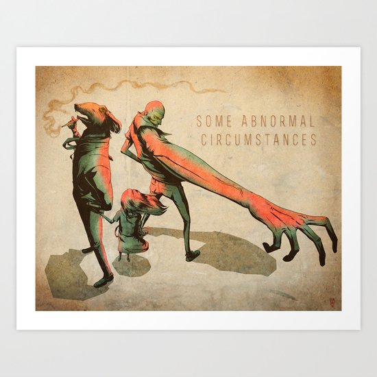 Abnormal Art Print