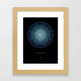 Uranus Framed Art Print