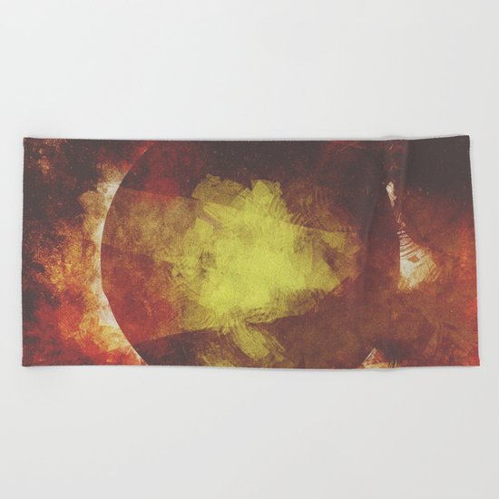 The baby moon Beach Towel