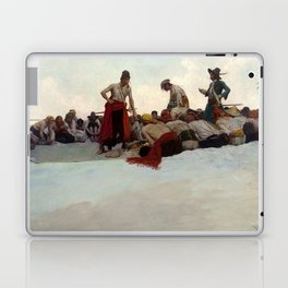 So the Treasure Was Divided, 1905 by Howard Pyle Laptop Skin