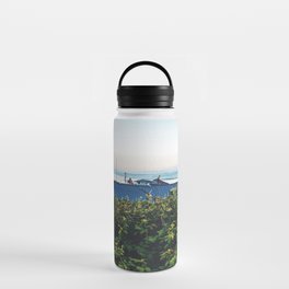 Oregon Coast Golden Hour Views | Travel Photography Water Bottle