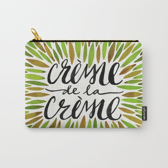 Crème de la Crème – Olive Palette Carry-All Pouch