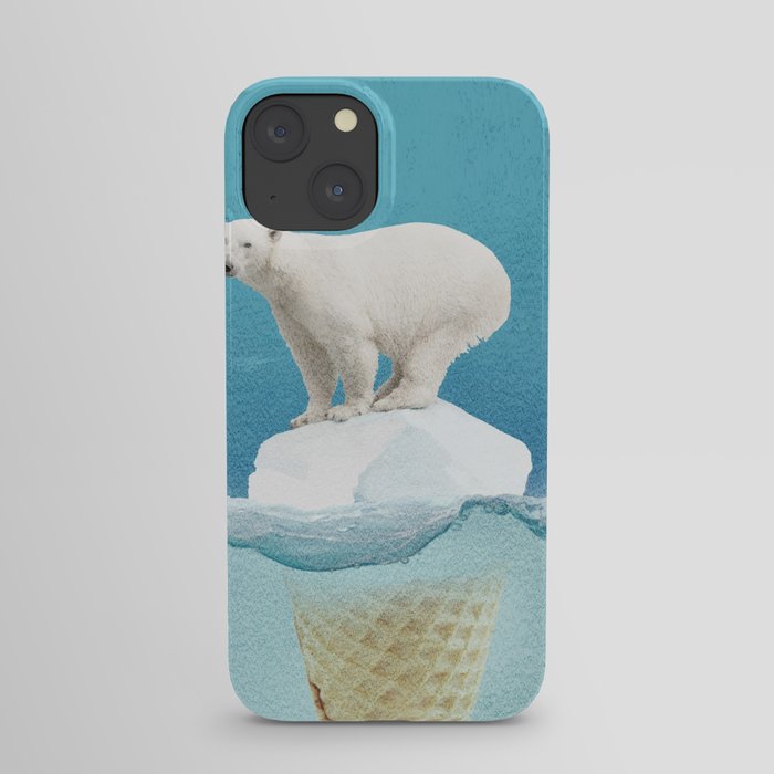 Polar ice cream cap iPhone Case
