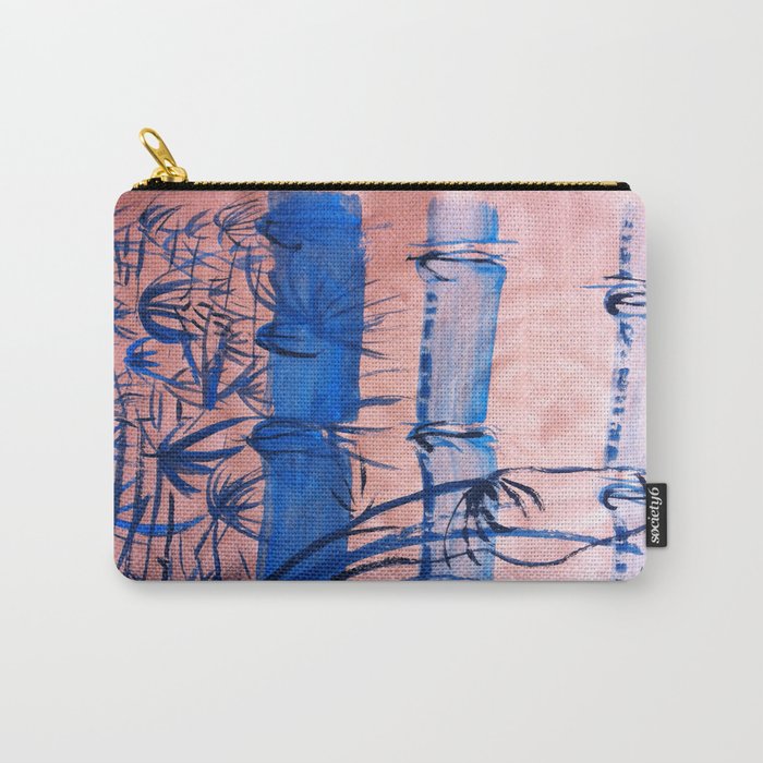 BLUE BAMBOO Carry-All Pouch