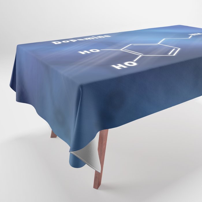 Dopamine Hormone Structural chemical formula Tablecloth