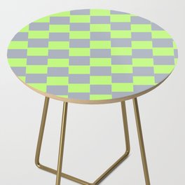 4  Abstract Grid Checkered 220718 Valourine Design  Side Table